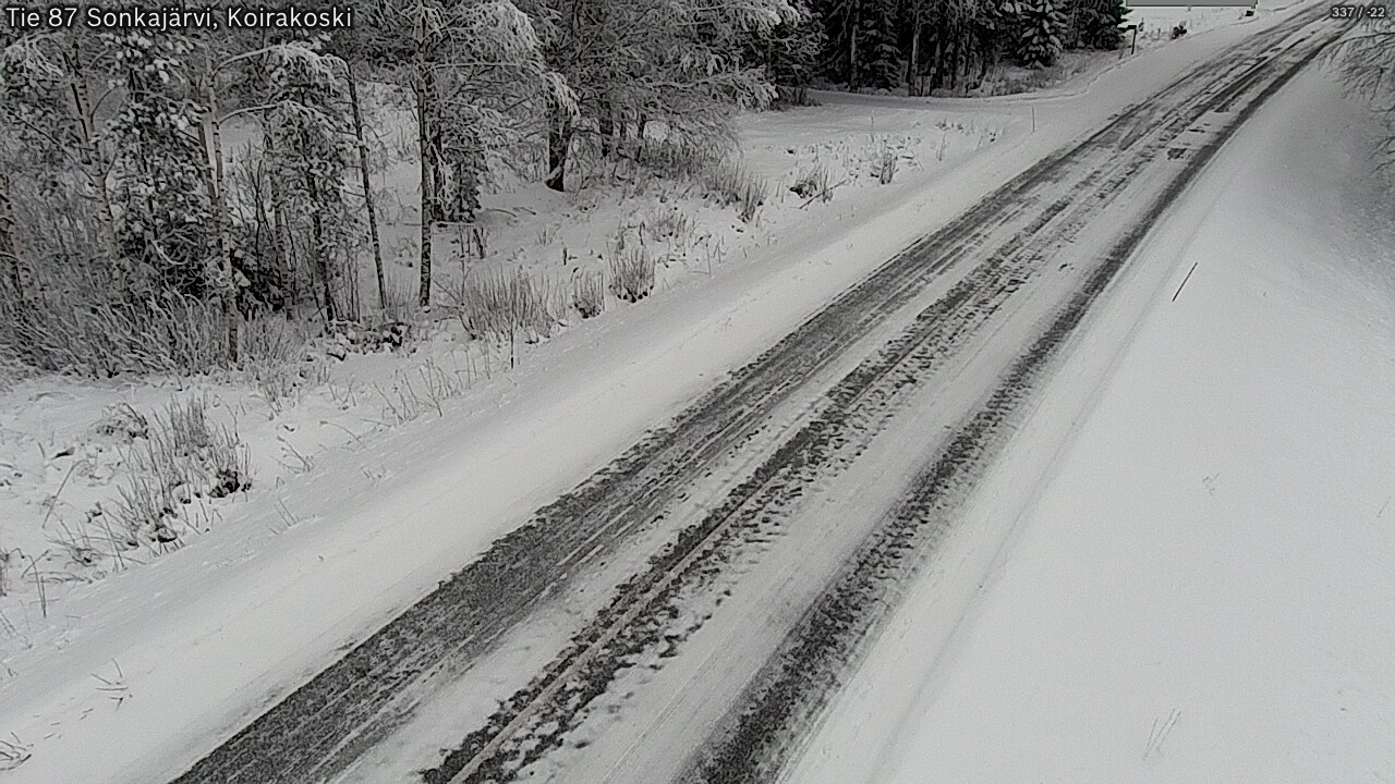 Kelikamerat Kuva Tie 87 Sonkajärvi, Koirako, Sonkajärvi, Pohjois-Savo