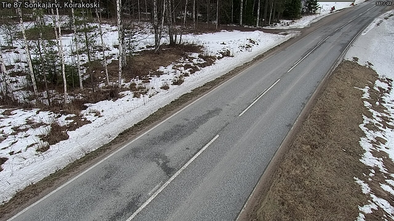 Kelikamerat Kuva Tie 87 Sonkajärvi, Koirako, Sonkajärvi, Pohjois-Savo