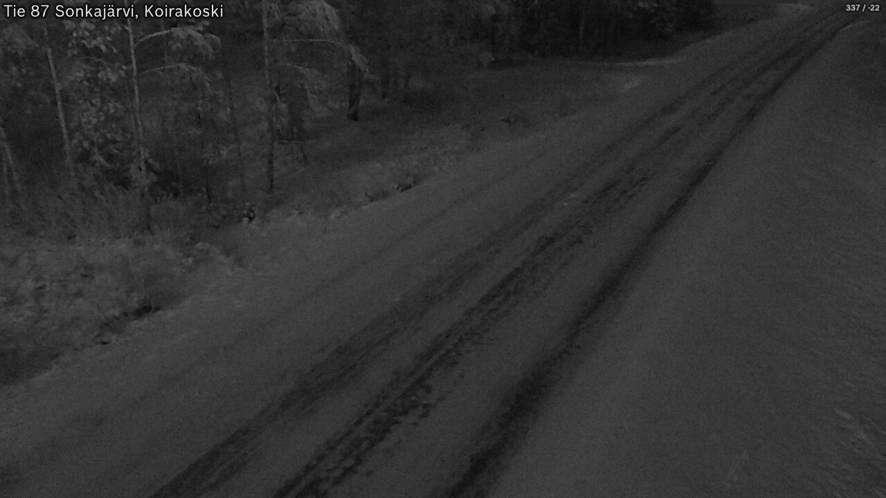 Kelikamerat Kuva Tie 87 Sonkajärvi, Koirako, Sonkajärvi, Pohjois-Savo