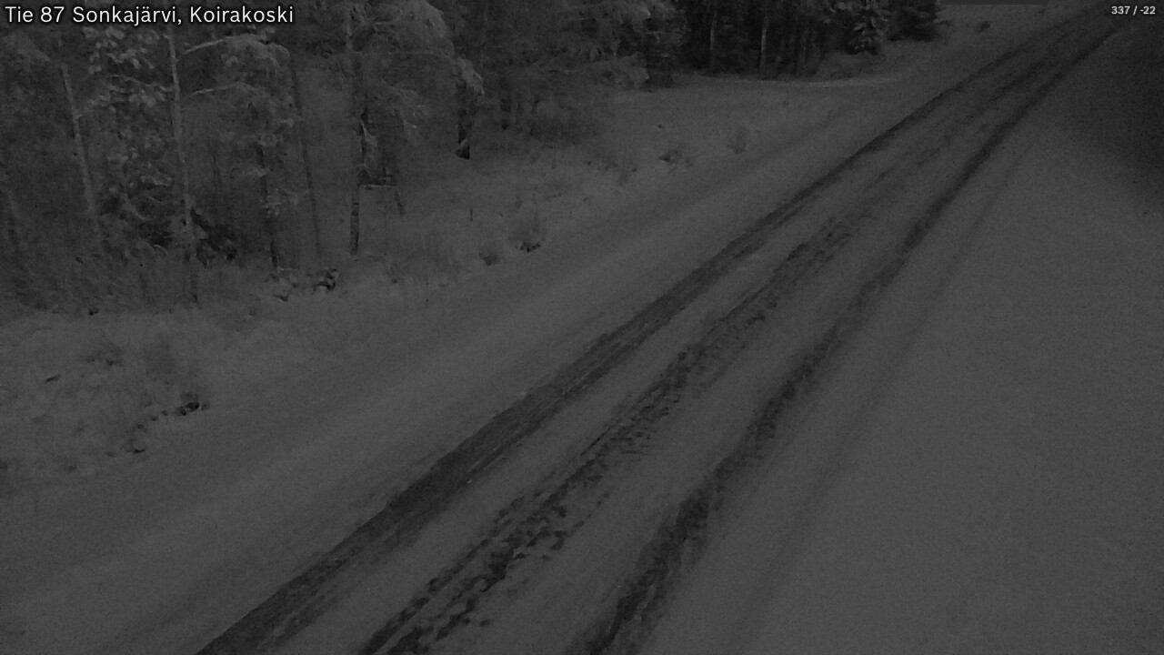 Kelikamerat Kuva Tie 87 Sonkajärvi, Koirako, Sonkajärvi, Pohjois-Savo