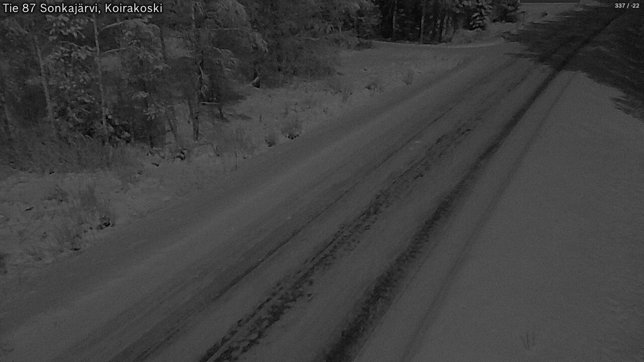 Kelikamerat Kuva Tie 87 Sonkajärvi, Koirako, Sonkajärvi, Pohjois-Savo