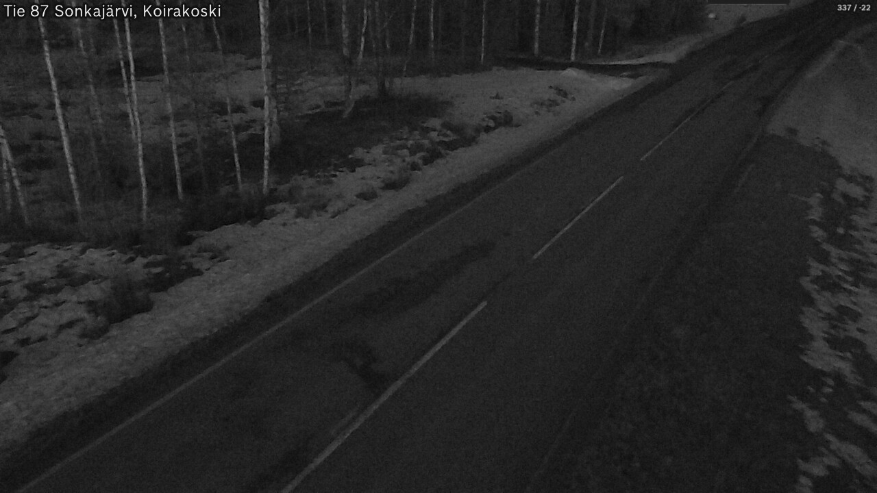 Kelikamerat Kuva Tie 87 Sonkajärvi, Koirako, Sonkajärvi, Pohjois-Savo