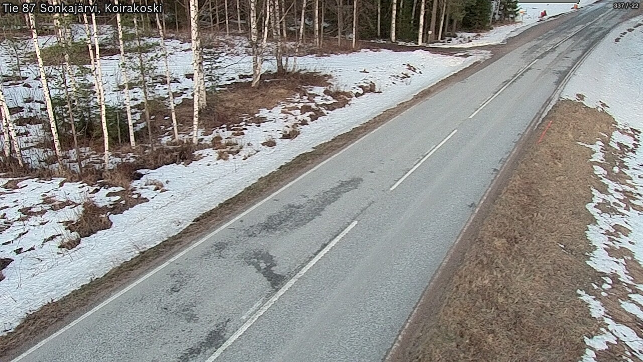 Kelikamerat Kuva Tie 87 Sonkajärvi, Koirako, Sonkajärvi, Pohjois-Savo