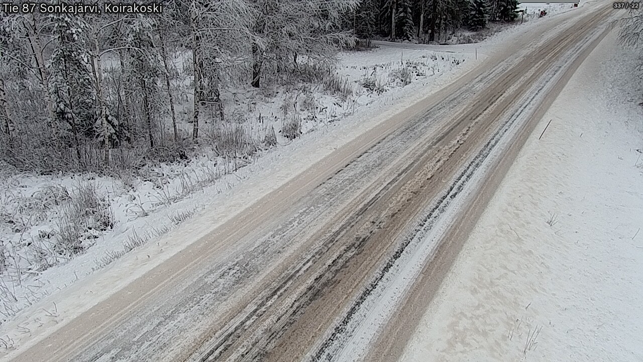Kelikamerat Kuva Tie 87 Sonkajärvi, Koirako, Sonkajärvi, Pohjois-Savo