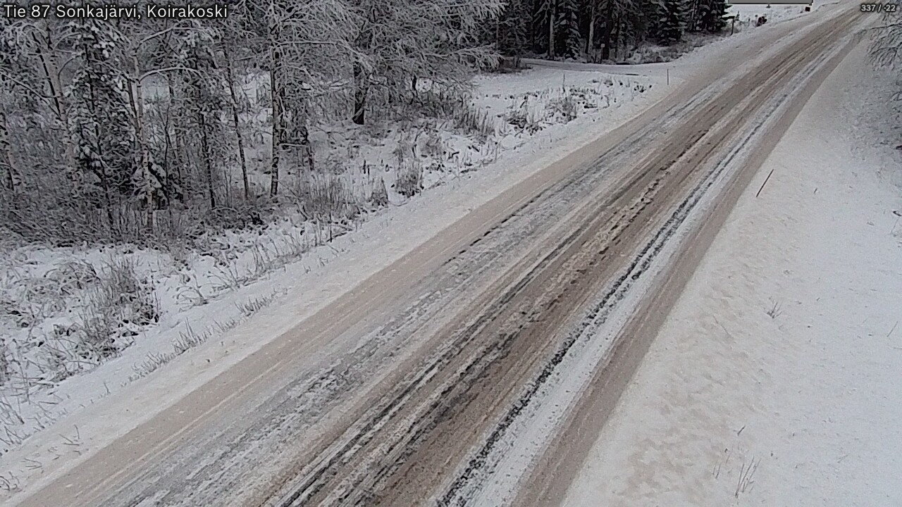 Kelikamerat Kuva Tie 87 Sonkajärvi, Koirako, Sonkajärvi, Pohjois-Savo