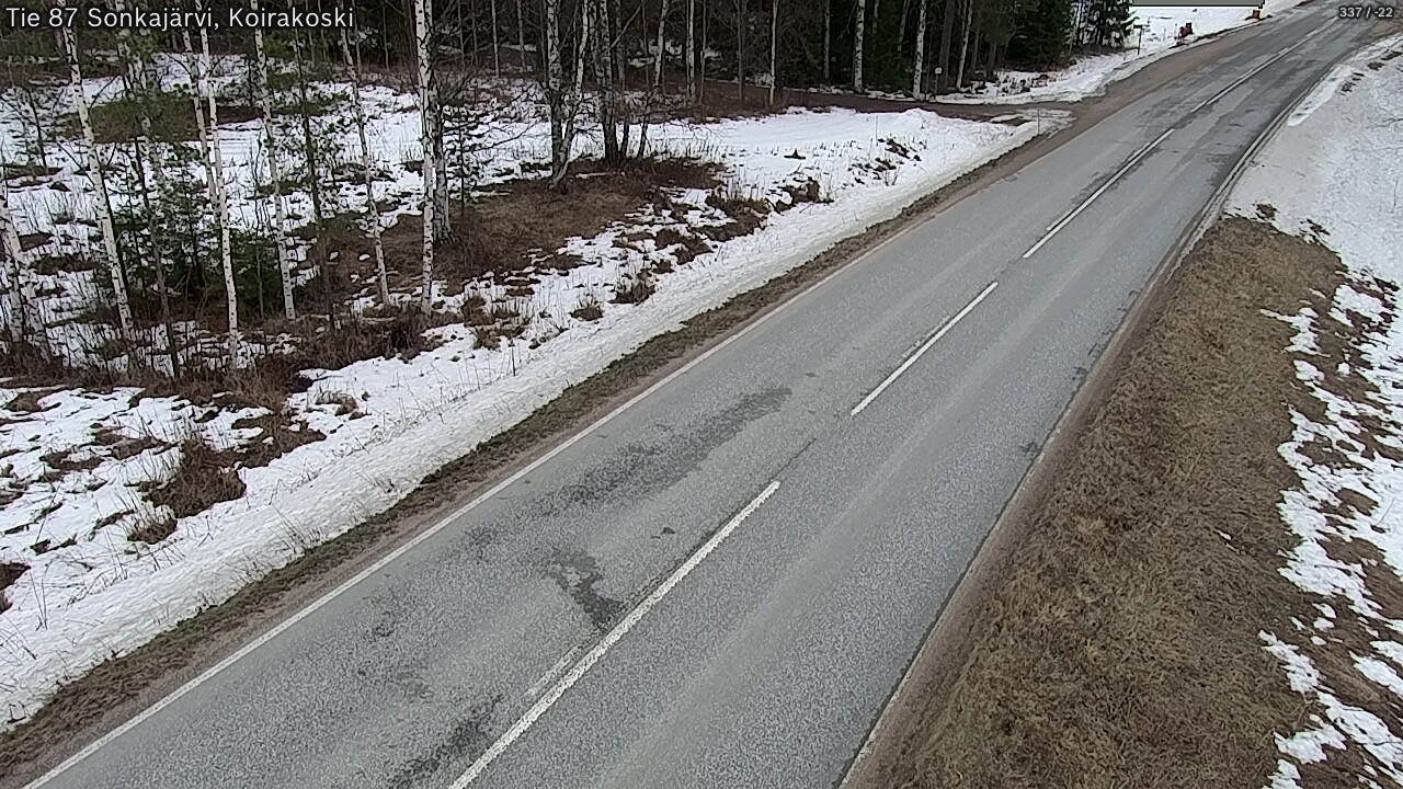 Kelikamerat Kuva Tie 87 Sonkajärvi, Koirako, Sonkajärvi, Pohjois-Savo