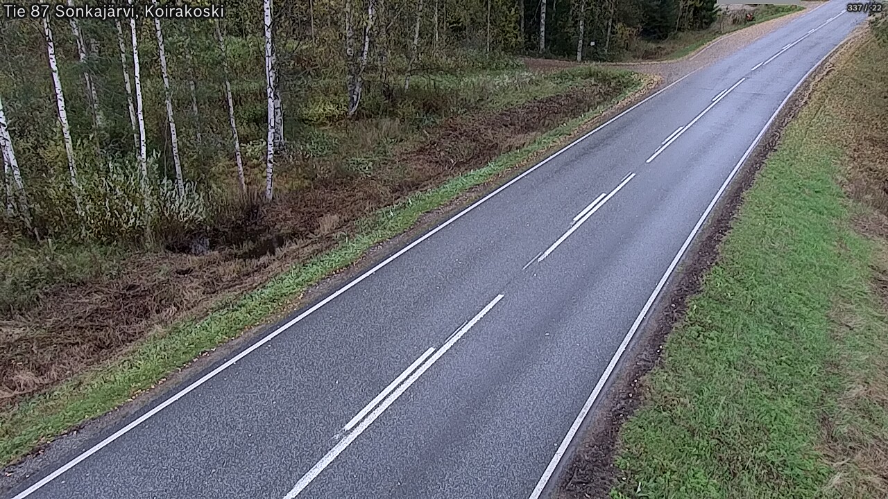 Kelikamerat Kuva Tie 87 Sonkajärvi, Koirako, Sonkajärvi, Pohjois-Savo