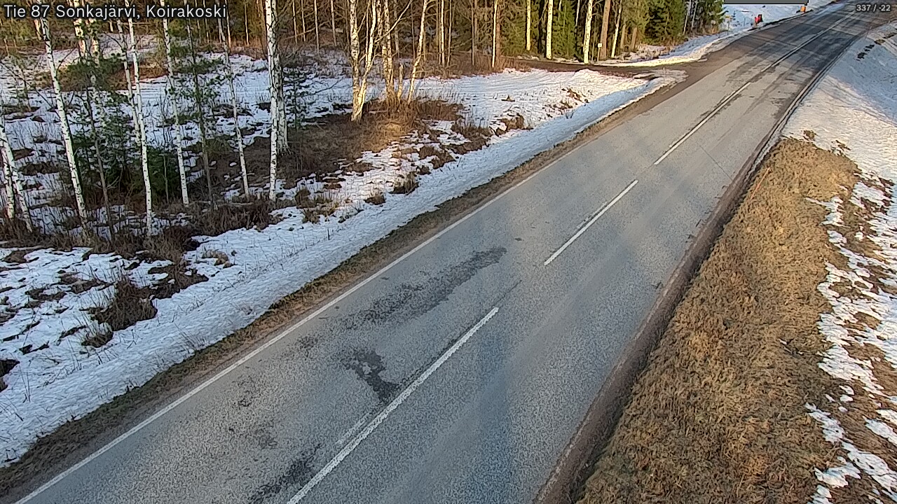 Kelikamerat Kuva Tie 87 Sonkajärvi, Koirako, Sonkajärvi, Pohjois-Savo