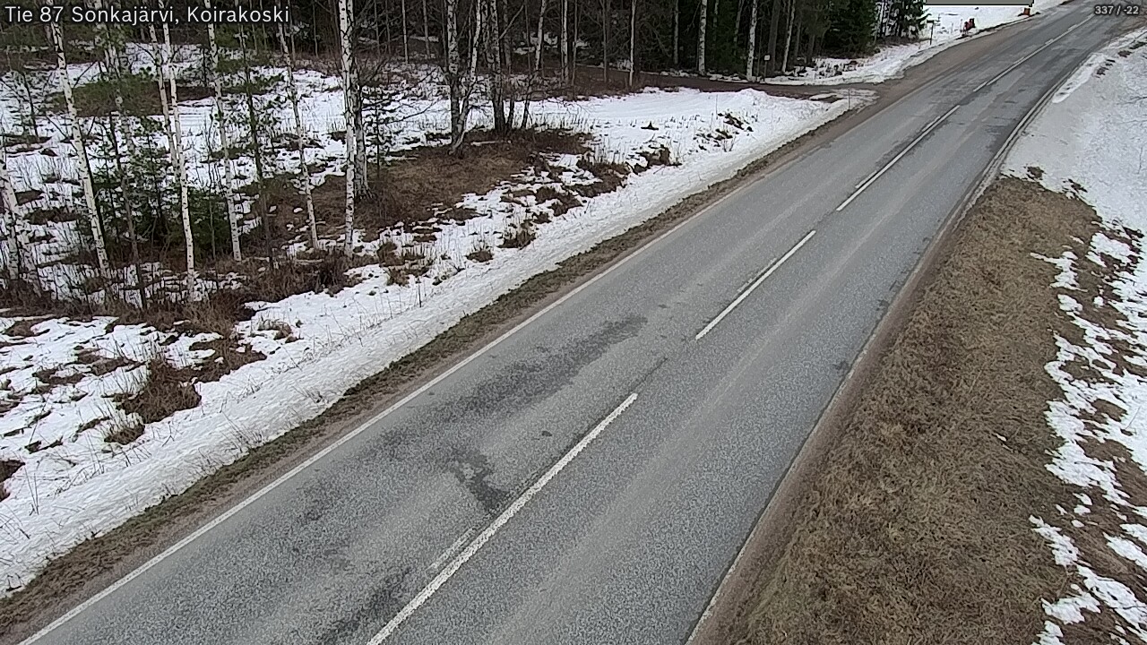 Kelikamerat Kuva Tie 87 Sonkajärvi, Koirako, Sonkajärvi, Pohjois-Savo