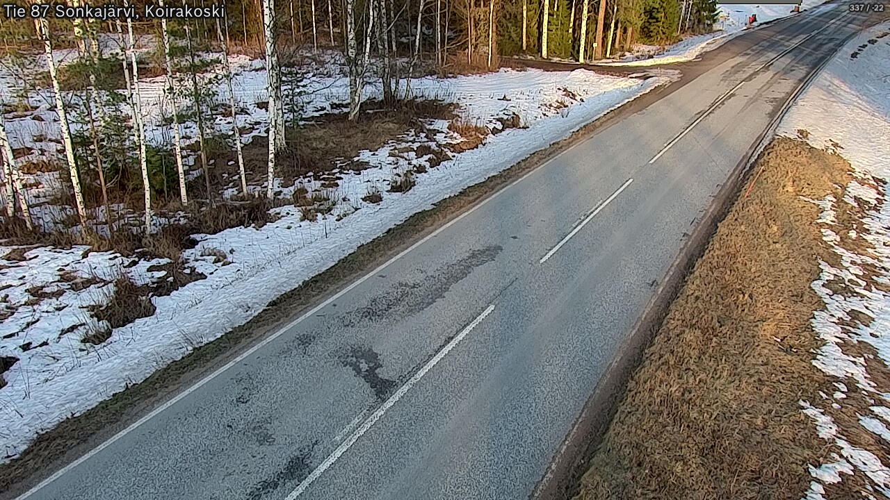 Kelikamerat Kuva Tie 87 Sonkajärvi, Koirako, Sonkajärvi, Pohjois-Savo