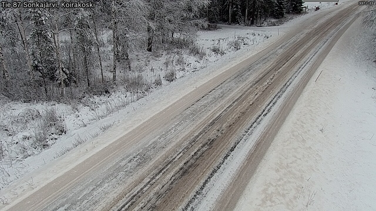 Kelikamerat Kuva Tie 87 Sonkajärvi, Koirako, Sonkajärvi, Pohjois-Savo
