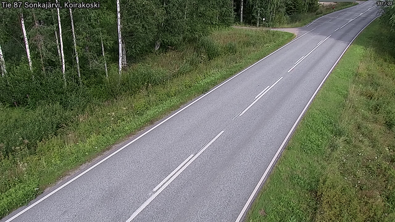 Kelikamerat Kuva Tie 87 Sonkajärvi, Koirako, Sonkajärvi, Pohjois-Savo