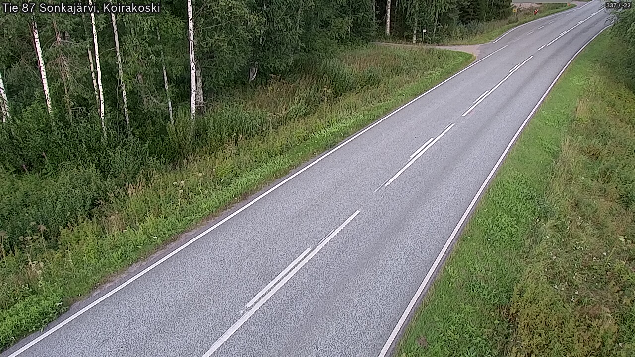 Kelikamerat Kuva Tie 87 Sonkajärvi, Koirako, Sonkajärvi, Pohjois-Savo