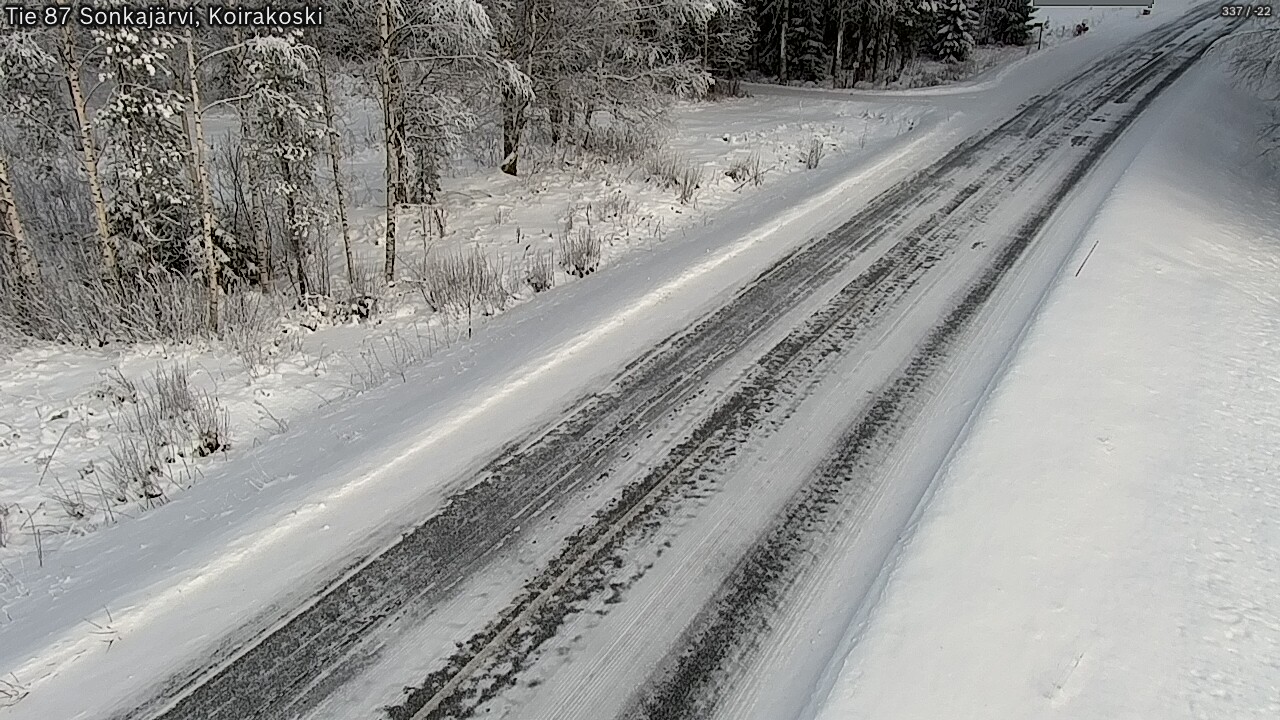 Kelikamerat Kuva Tie 87 Sonkajärvi, Koirako, Sonkajärvi, Pohjois-Savo