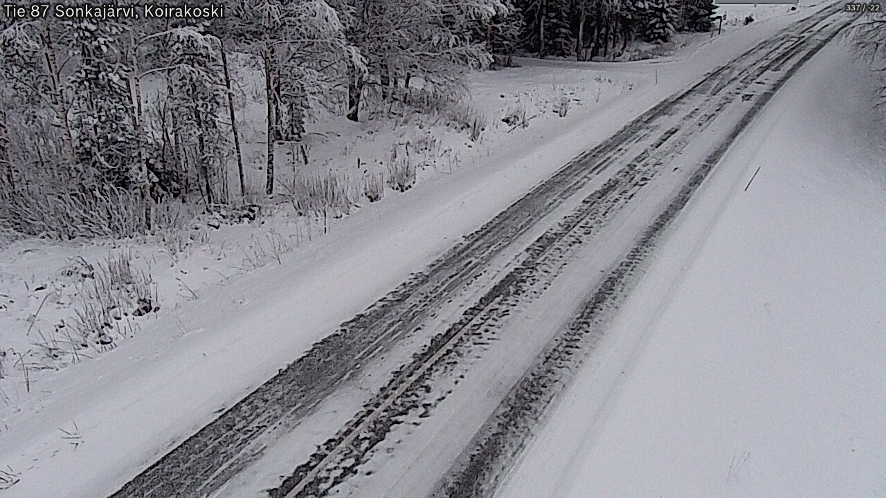 Kelikamerat Kuva Tie 87 Sonkajärvi, Koirako, Sonkajärvi, Pohjois-Savo