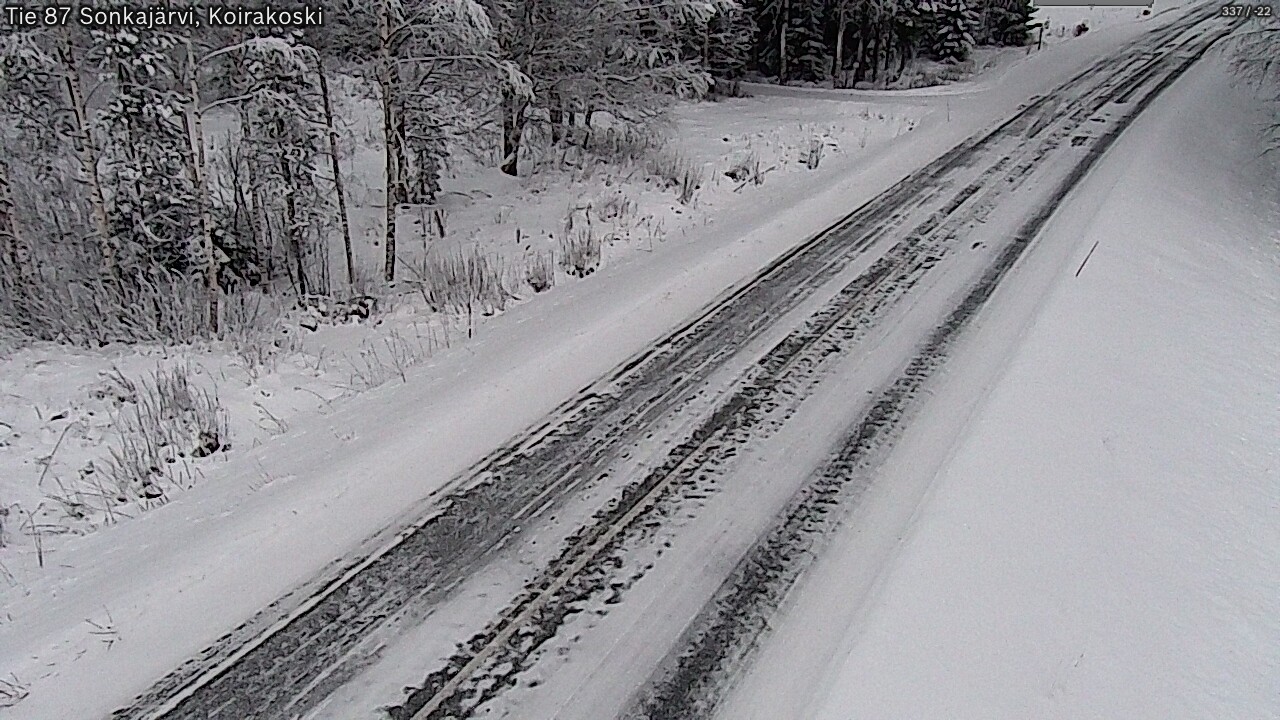 Kelikamerat Kuva Tie 87 Sonkajärvi, Koirako, Sonkajärvi, Pohjois-Savo