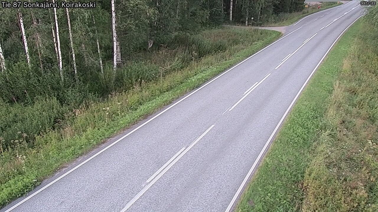 Kelikamerat Kuva Tie 87 Sonkajärvi, Koirako, Sonkajärvi, Pohjois-Savo