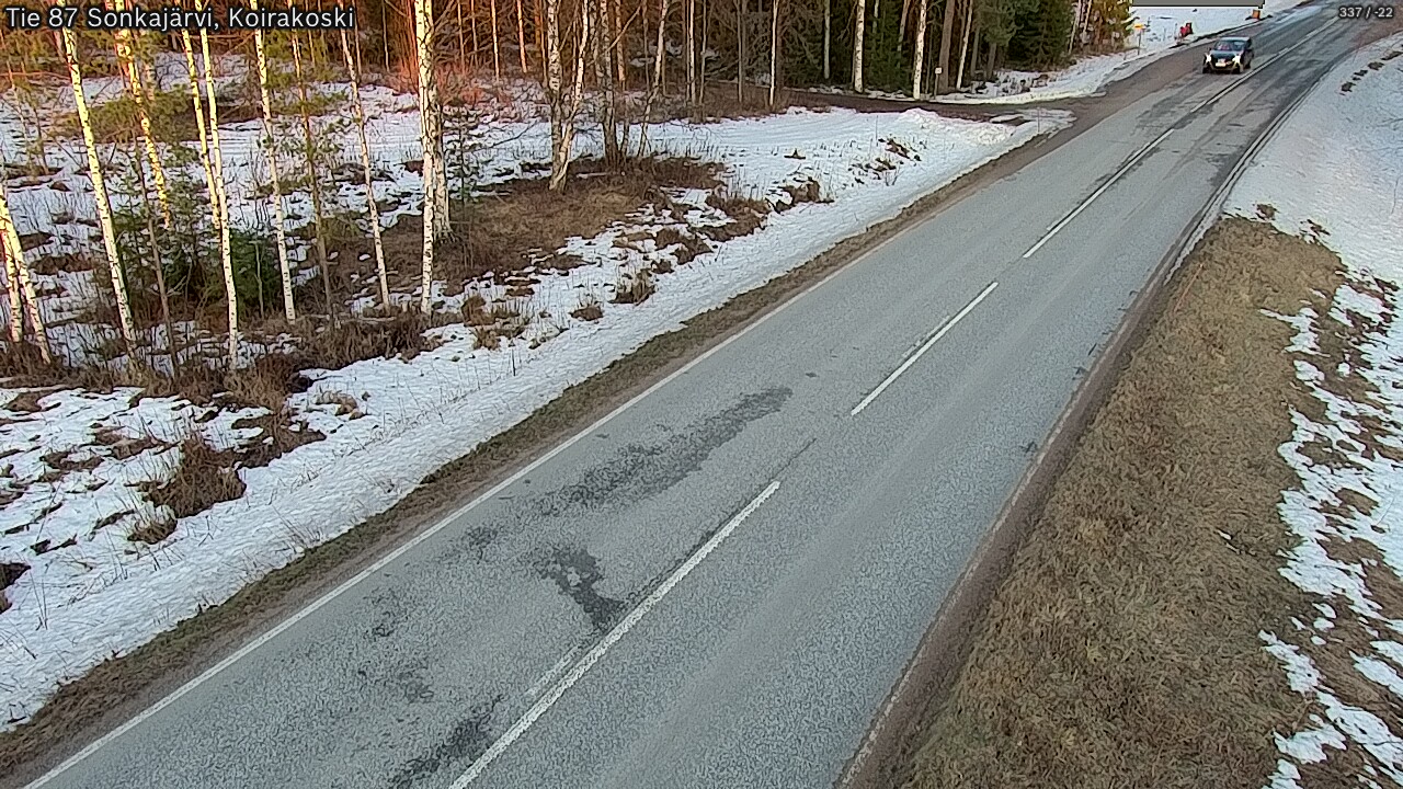 Kelikamerat Kuva Tie 87 Sonkajärvi, Koirako, Sonkajärvi, Pohjois-Savo