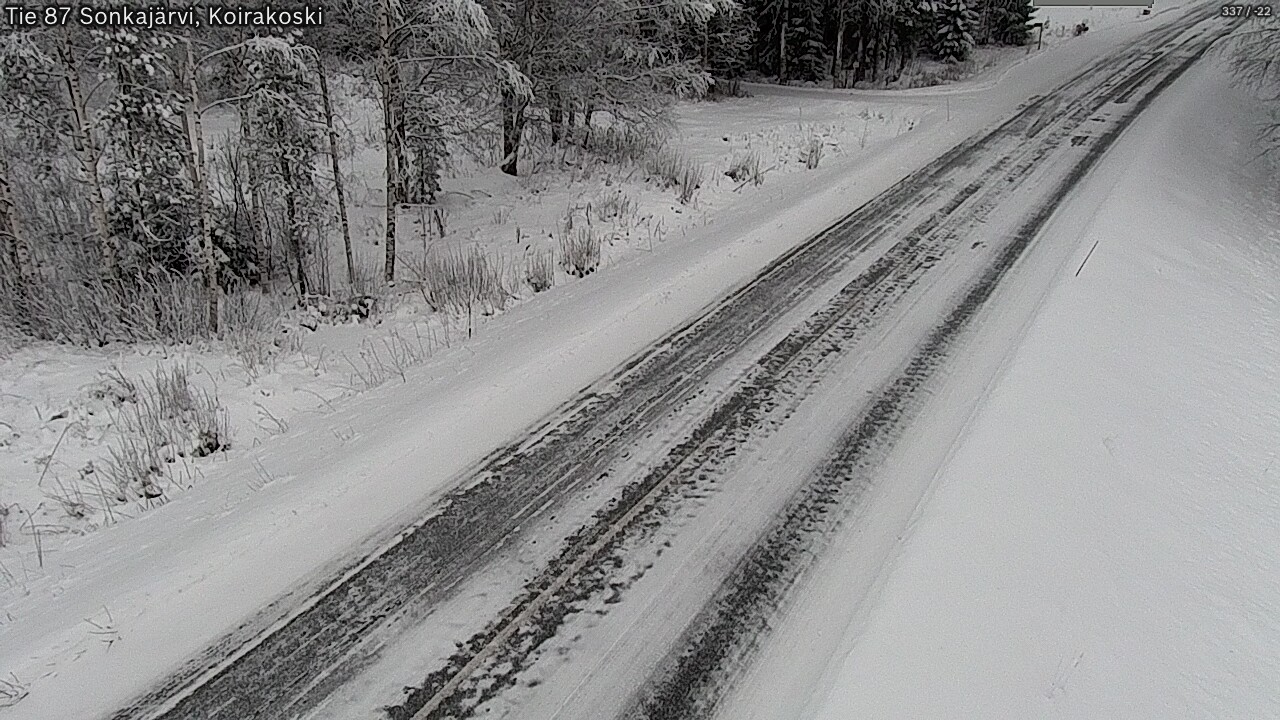 Kelikamerat Kuva Tie 87 Sonkajärvi, Koirako, Sonkajärvi, Pohjois-Savo