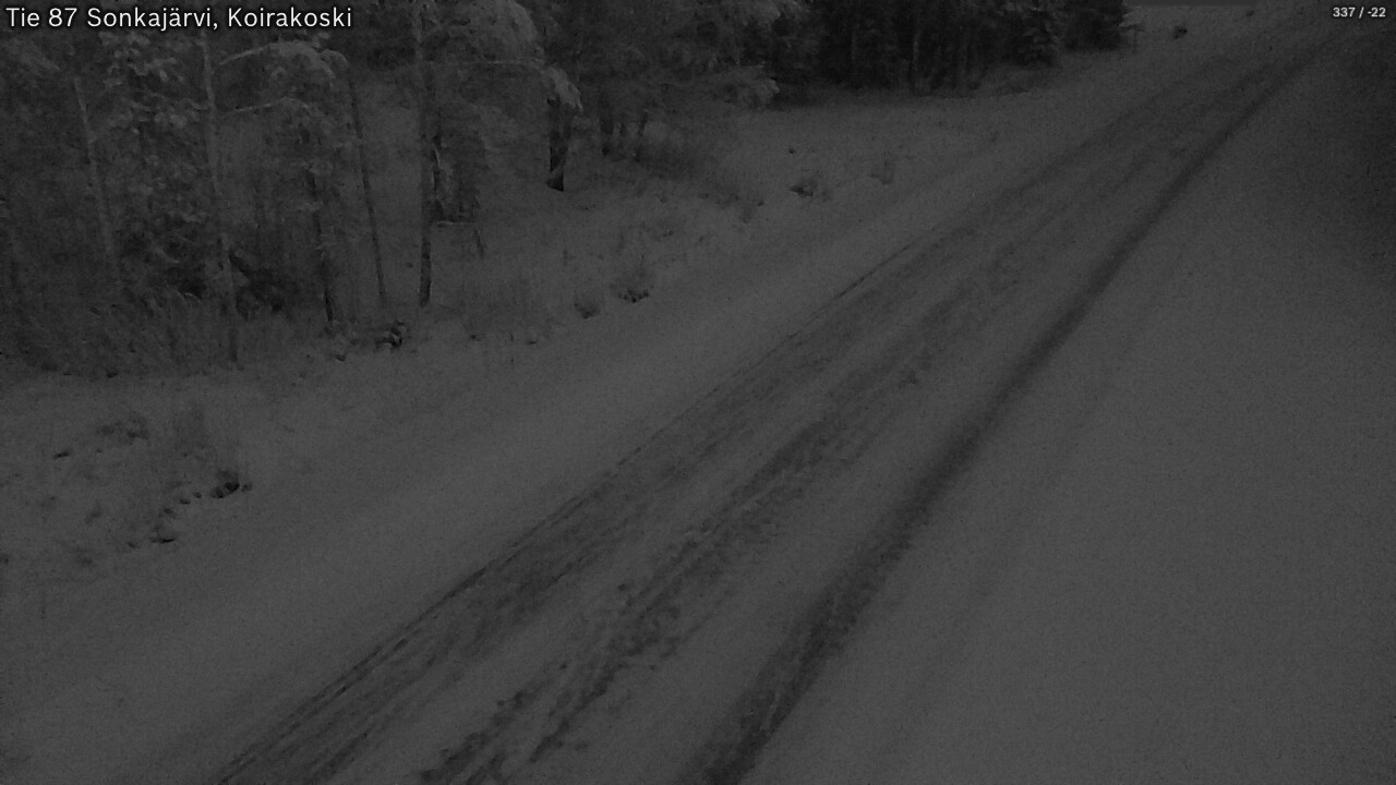 Kelikamerat Kuva Tie 87 Sonkajärvi, Koirako, Sonkajärvi, Pohjois-Savo