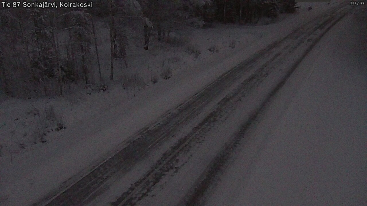 Kelikamerat Kuva Tie 87 Sonkajärvi, Koirako, Sonkajärvi, Pohjois-Savo