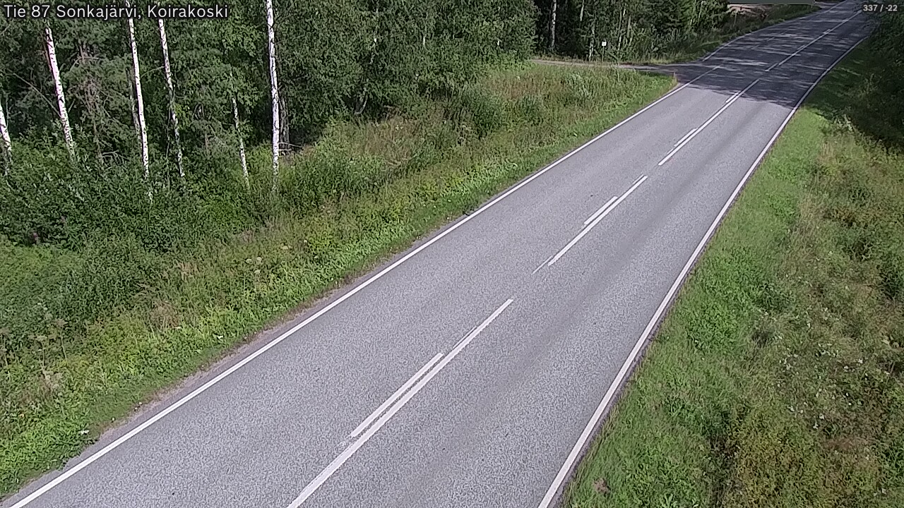 Kelikamerat Kuva Tie 87 Sonkajärvi, Koirako, Sonkajärvi, Pohjois-Savo