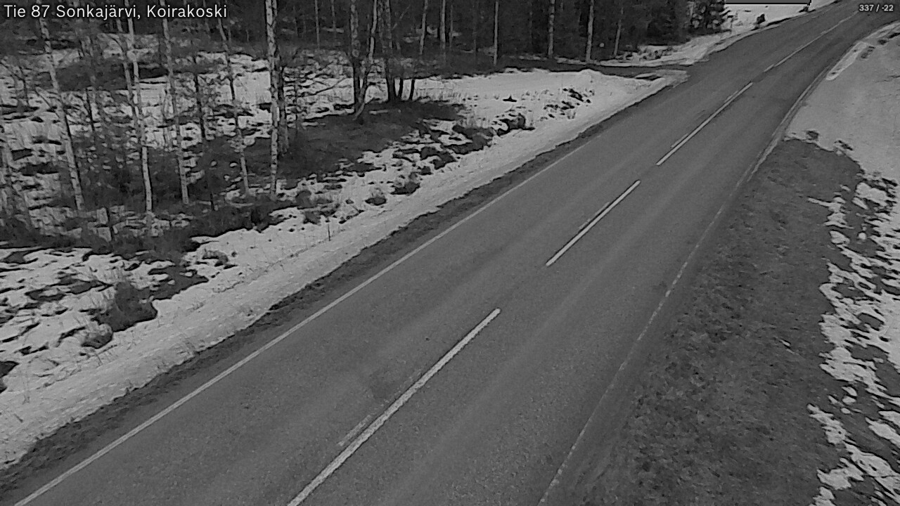 Kelikamerat Kuva Tie 87 Sonkajärvi, Koirako, Sonkajärvi, Pohjois-Savo