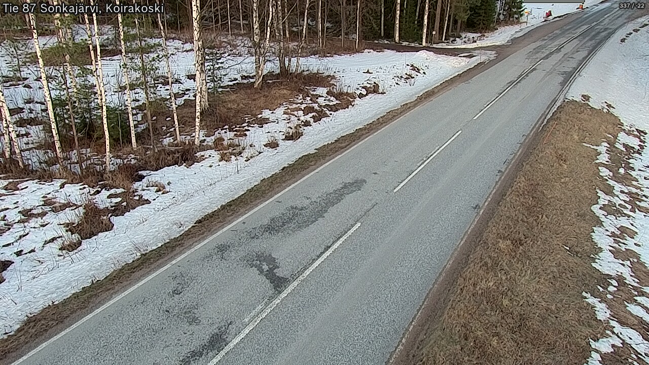 Kelikamerat Kuva Tie 87 Sonkajärvi, Koirako, Sonkajärvi, Pohjois-Savo