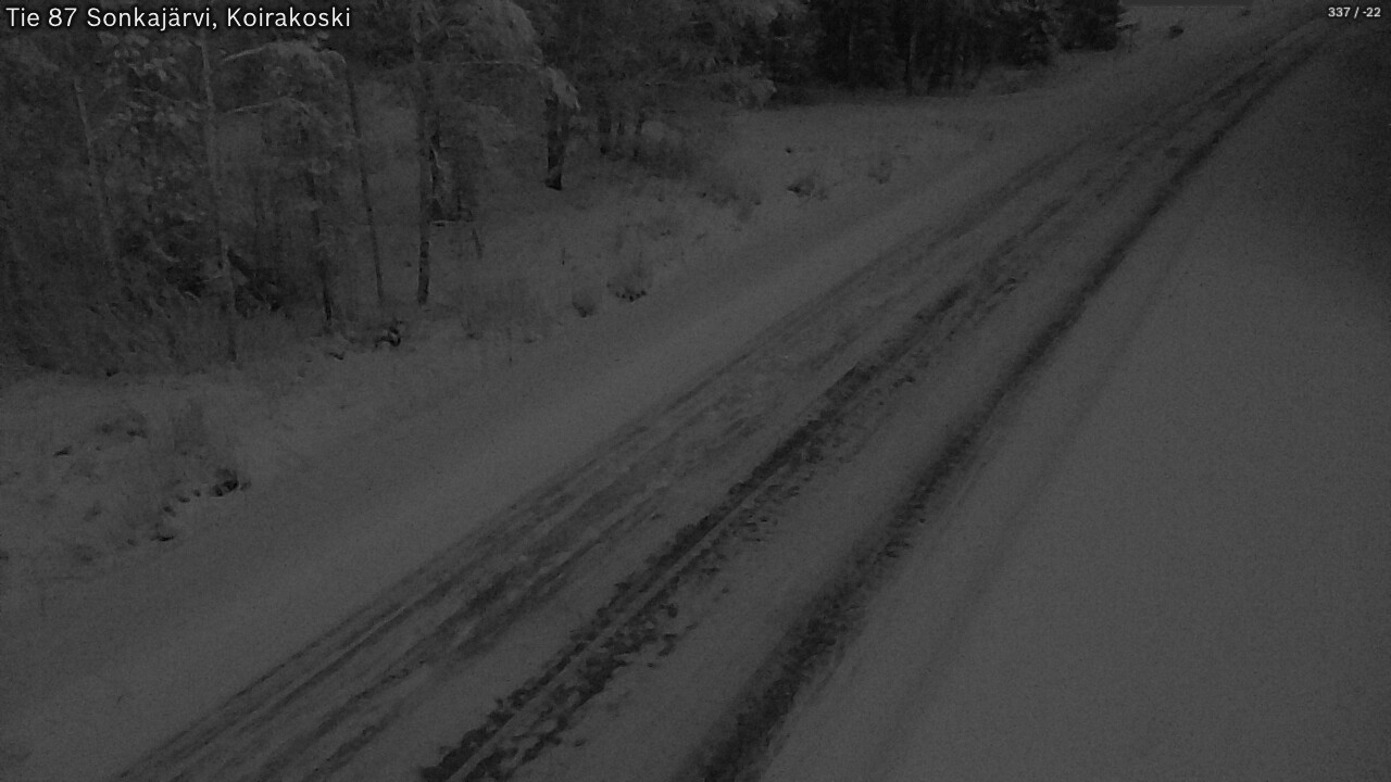 Kelikamerat Kuva Tie 87 Sonkajärvi, Koirako, Sonkajärvi, Pohjois-Savo