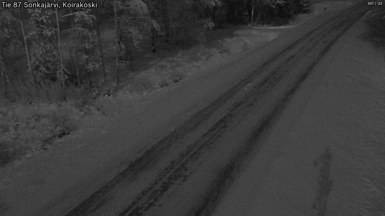 Kelikamerat Kuva Tie 87 Sonkajärvi, Koirako, Sonkajärvi, Pohjois-Savo