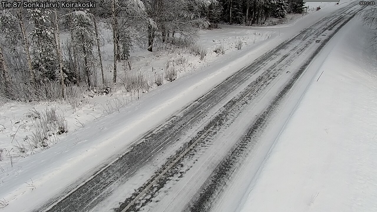 Kelikamerat Kuva Tie 87 Sonkajärvi, Koirako, Sonkajärvi, Pohjois-Savo