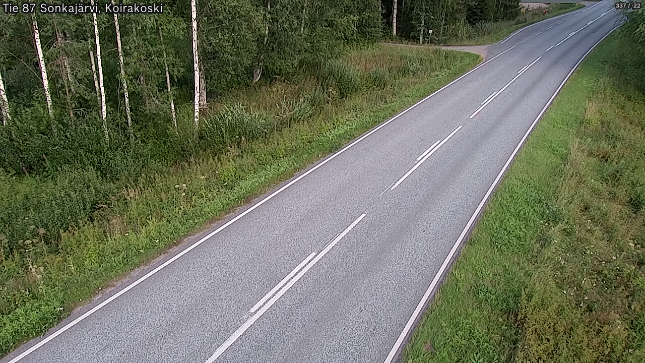 Kelikamerat Kuva Tie 87 Sonkajärvi, Koirako, Sonkajärvi, Pohjois-Savo