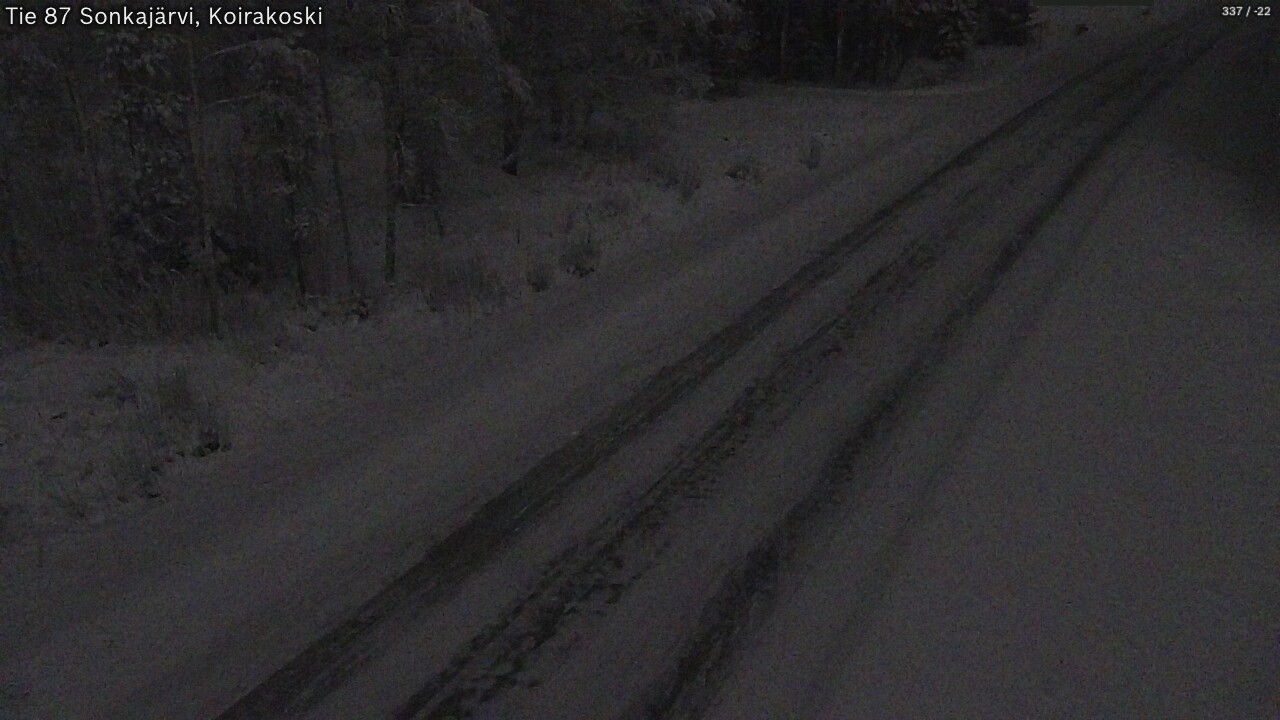 Kelikamerat Kuva Tie 87 Sonkajärvi, Koirako, Sonkajärvi, Pohjois-Savo