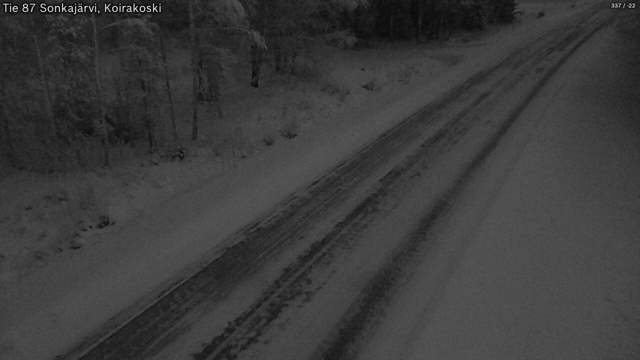 Kelikamerat Kuva Tie 87 Sonkajärvi, Koirako, Sonkajärvi, Pohjois-Savo