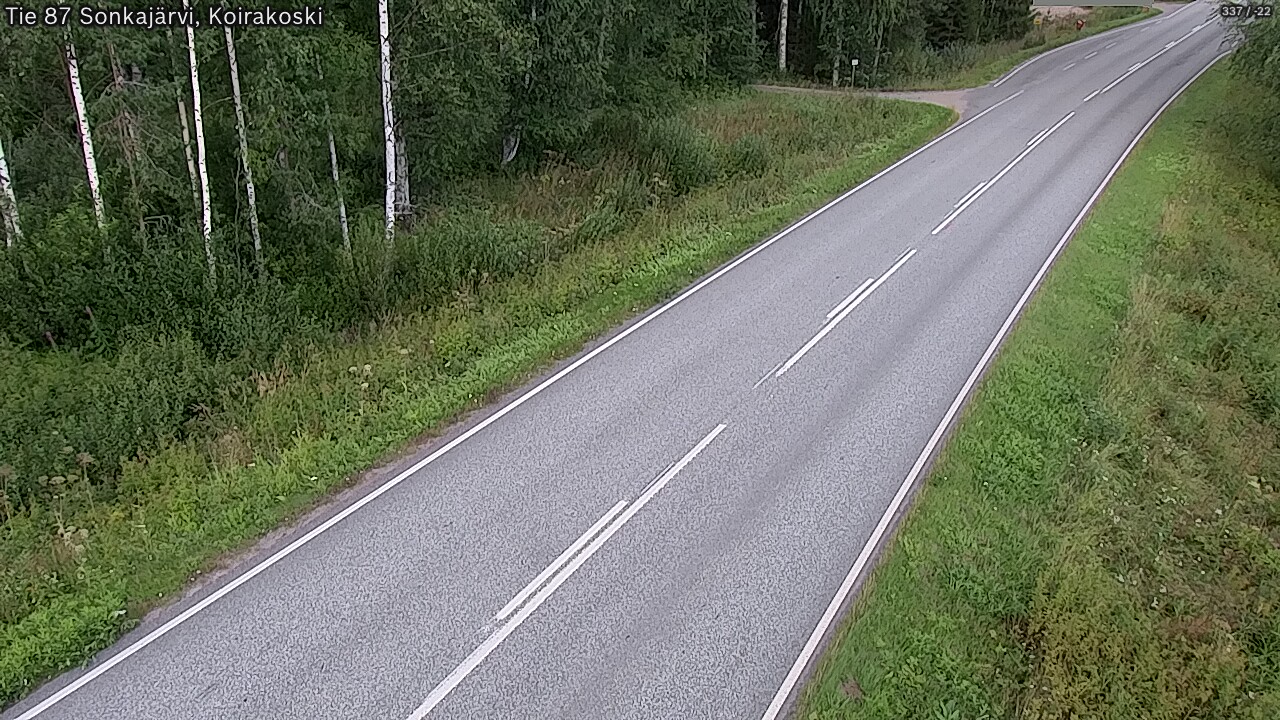 Kelikamerat Kuva Tie 87 Sonkajärvi, Koirako, Sonkajärvi, Pohjois-Savo