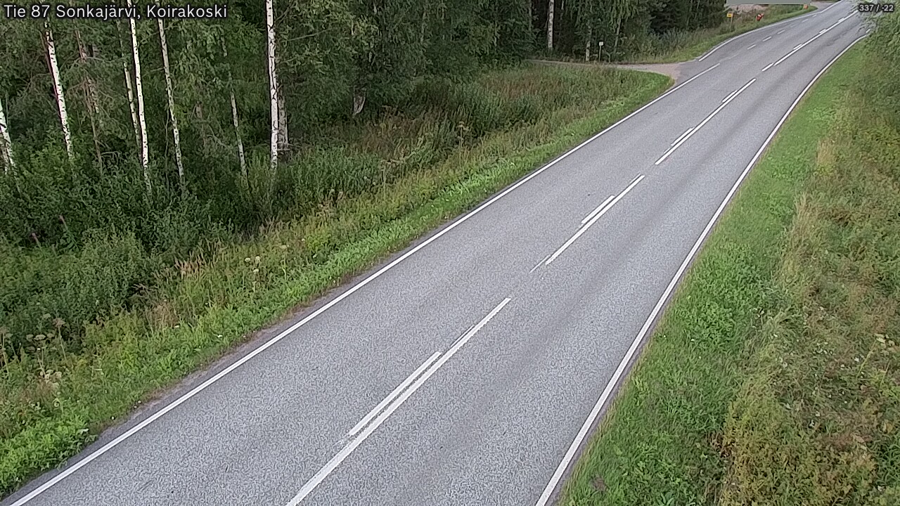 Kelikamerat Kuva Tie 87 Sonkajärvi, Koirako, Sonkajärvi, Pohjois-Savo