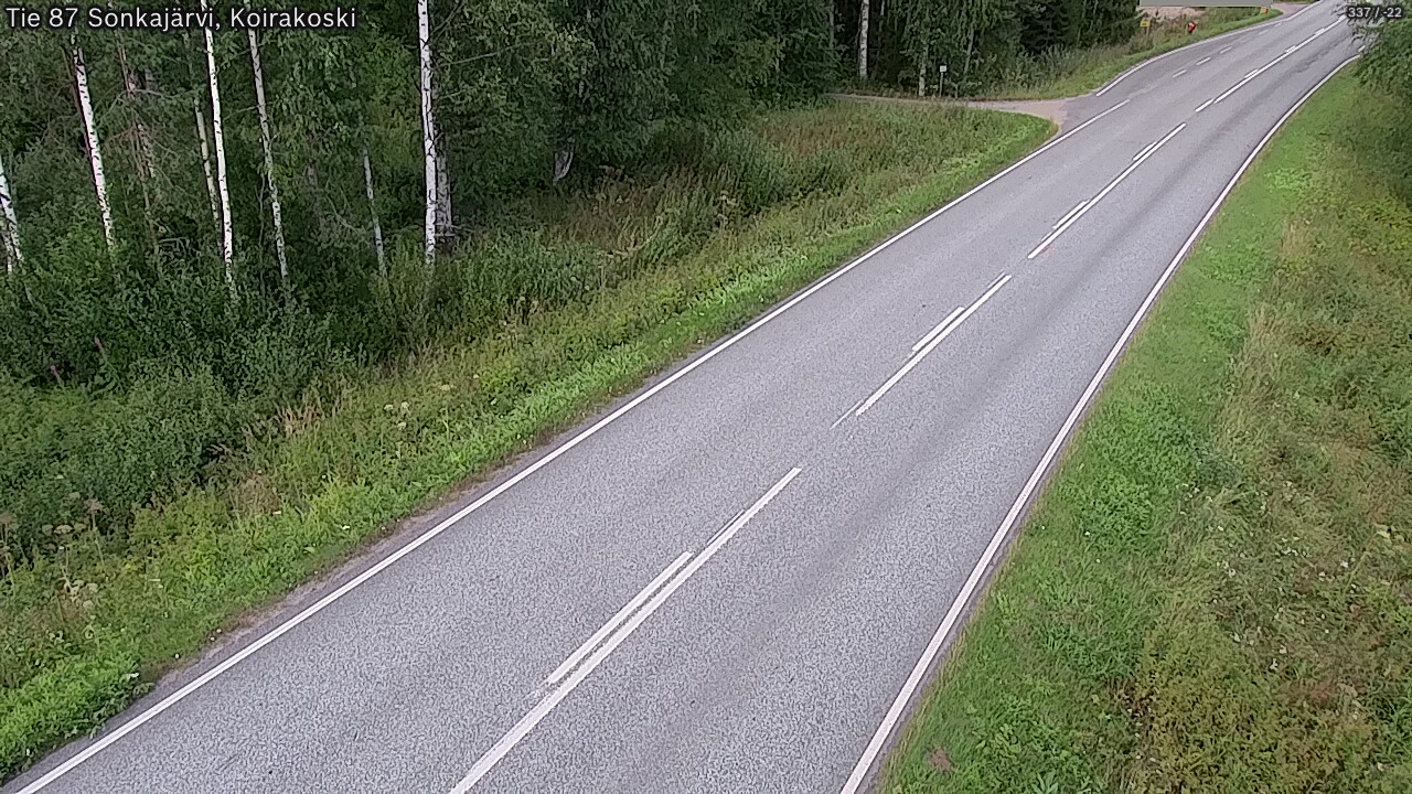Kelikamerat Kuva Tie 87 Sonkajärvi, Koirako, Sonkajärvi, Pohjois-Savo
