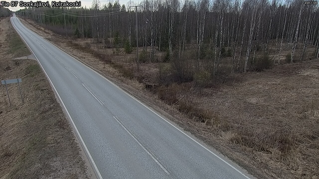 Kelikamerat Kuva Tie 87 Sonkajärvi, Koirako, Sonkajärvi, Pohjois-Savo