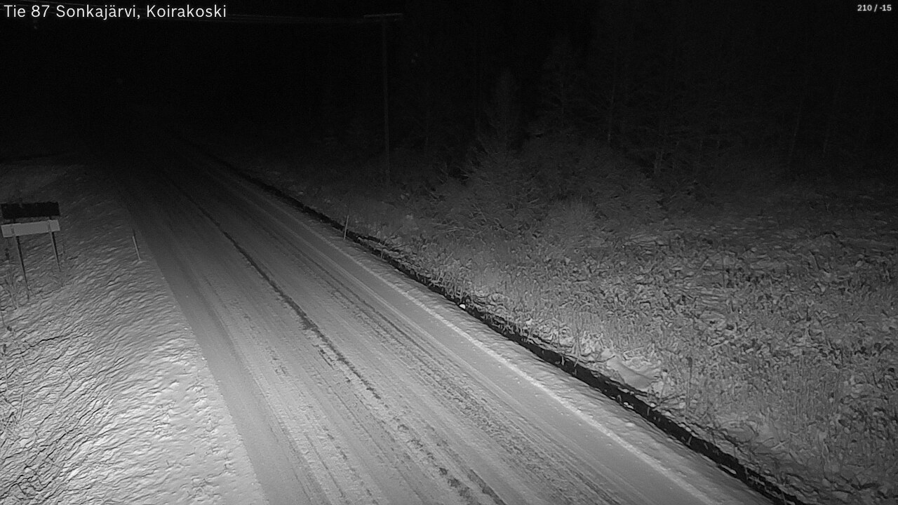 Kelikamerat Kuva Tie 87 Sonkajärvi, Koirako, Sonkajärvi, Pohjois-Savo