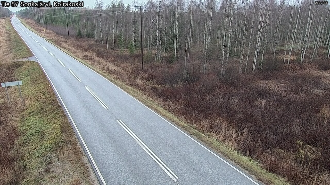 Kelikamerat Kuva Tie 87 Sonkajärvi, Koirako, Sonkajärvi, Pohjois-Savo