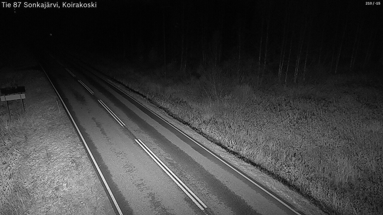 Kelikamerat Kuva Tie 87 Sonkajärvi, Koirako, Sonkajärvi, Pohjois-Savo