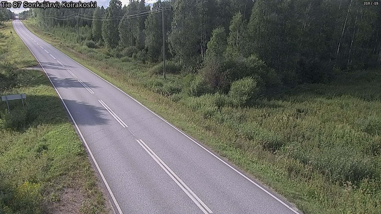 Kelikamerat Kuva Tie 87 Sonkajärvi, Koirako, Sonkajärvi, Pohjois-Savo