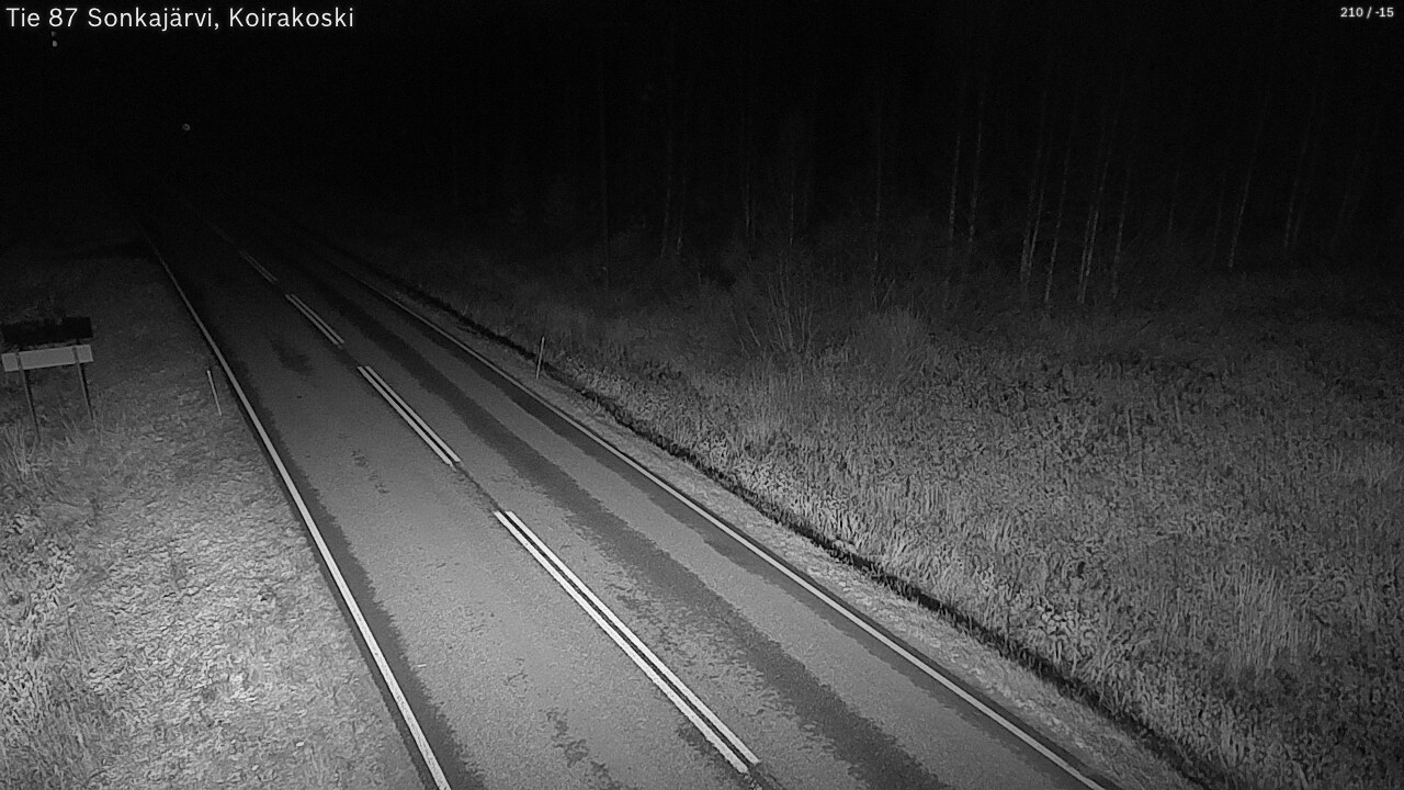 Kelikamerat Kuva Tie 87 Sonkajärvi, Koirako, Sonkajärvi, Pohjois-Savo