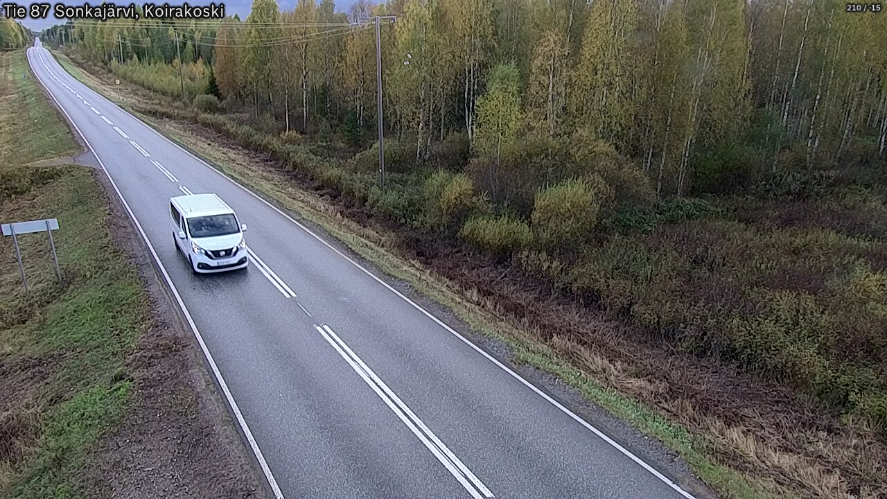 Kelikamerat Kuva Tie 87 Sonkajärvi, Koirako, Sonkajärvi, Pohjois-Savo