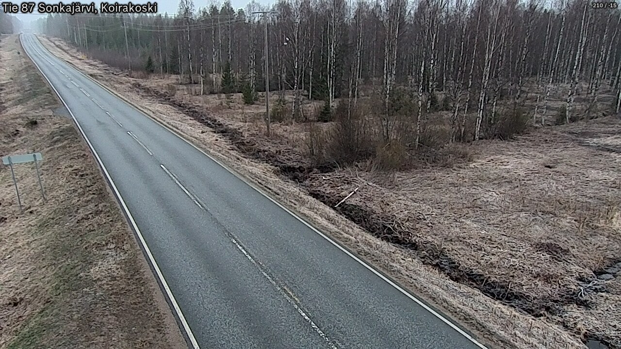 Kelikamerat Kuva Tie 87 Sonkajärvi, Koirako, Sonkajärvi, Pohjois-Savo