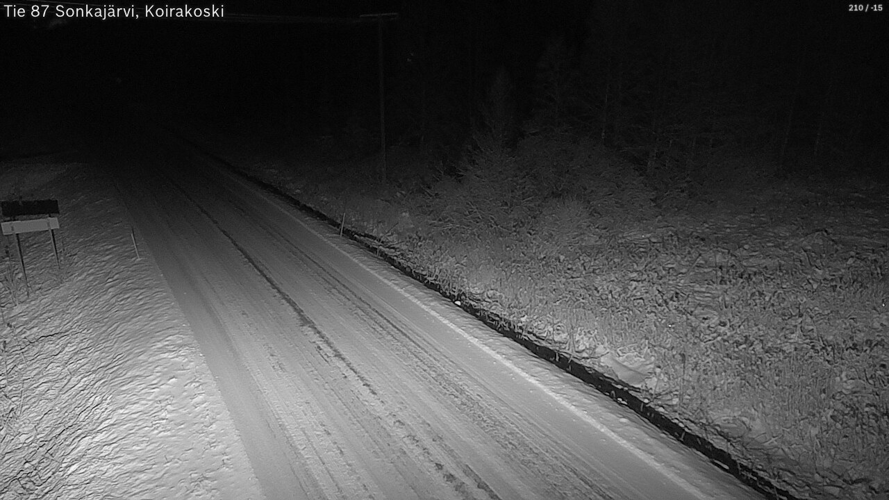 Kelikamerat Kuva Tie 87 Sonkajärvi, Koirako, Sonkajärvi, Pohjois-Savo