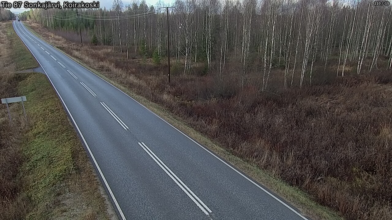Kelikamerat Kuva Tie 87 Sonkajärvi, Koirako, Sonkajärvi, Pohjois-Savo