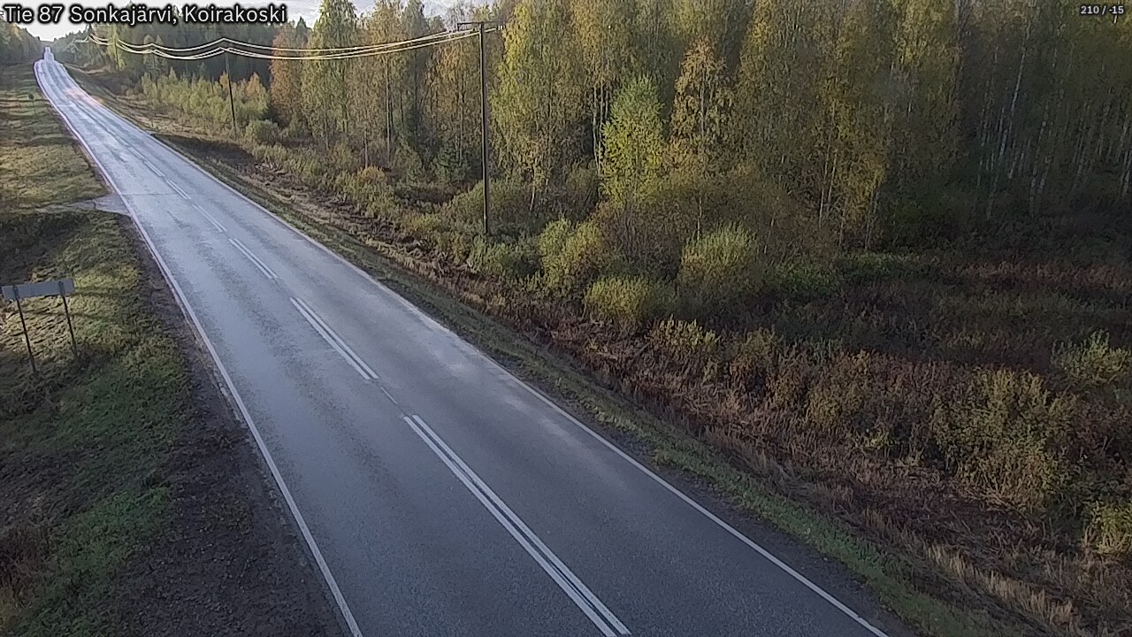 Kelikamerat Kuva Tie 87 Sonkajärvi, Koirako, Sonkajärvi, Pohjois-Savo