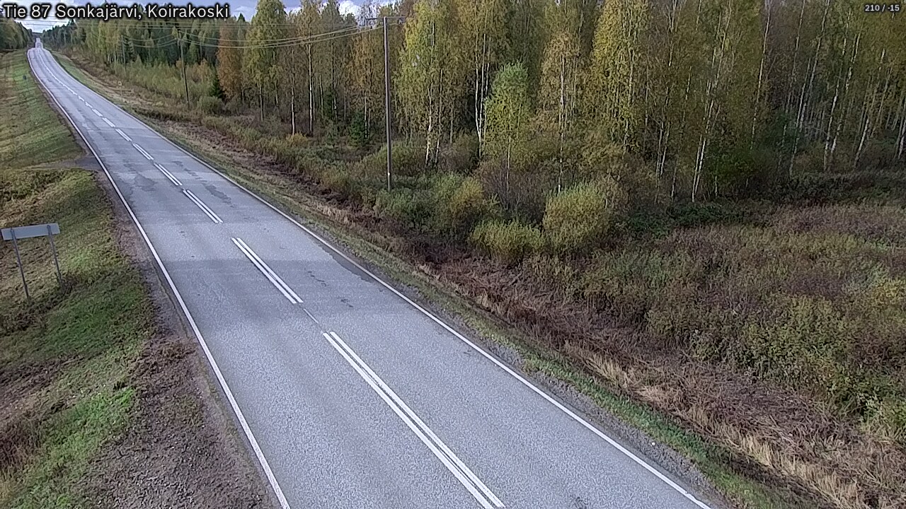 Kelikamerat Kuva Tie 87 Sonkajärvi, Koirako, Sonkajärvi, Pohjois-Savo