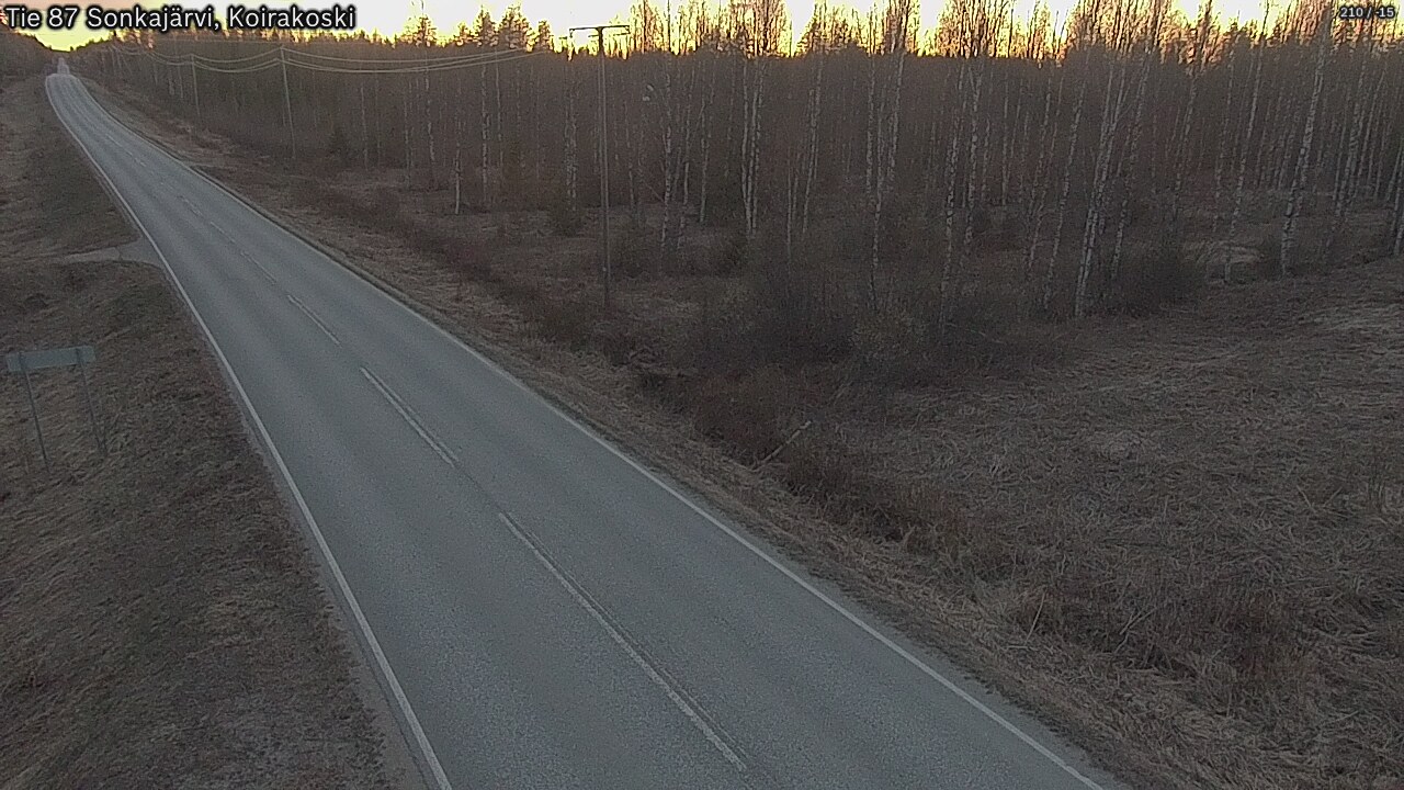Kelikamerat Kuva Tie 87 Sonkajärvi, Koirako, Sonkajärvi, Pohjois-Savo